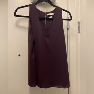 Babaton Maddox Plum Blouse
